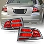 ACANII - For [Type-S Style] 2004 2005 2006 2007 2008 Acura TL Tail Lights Brake Lamps Assembly Pair Set Left+Right
