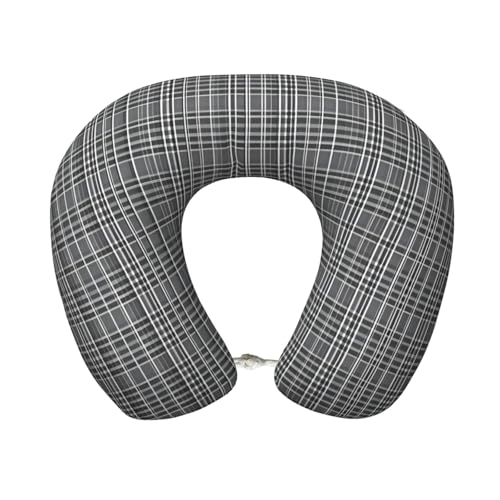 Almohada de viaje de espuma viscoelástica con funda suave miniatura 1