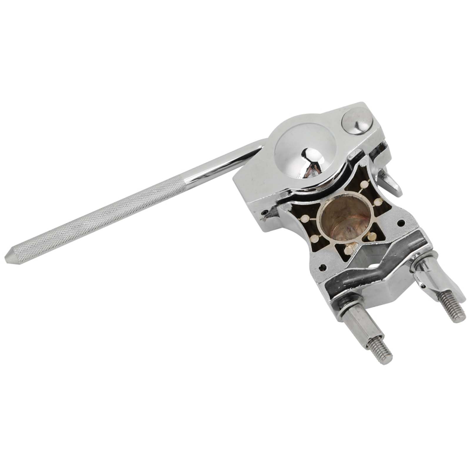 Clip de Cloche réglable Support d'extension de Tambour Support de Connexion Pince Accessoires de Percussion pour Batteur,Accessoires De Jeu