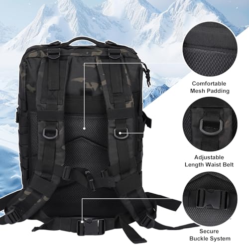 Oraynn 50L Military Tactical Backpack Camo