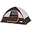Camping Tent 2 Person, Waterproof Windproof Tent with Rainfly Easy Set up Portable Dome Tents for Camping