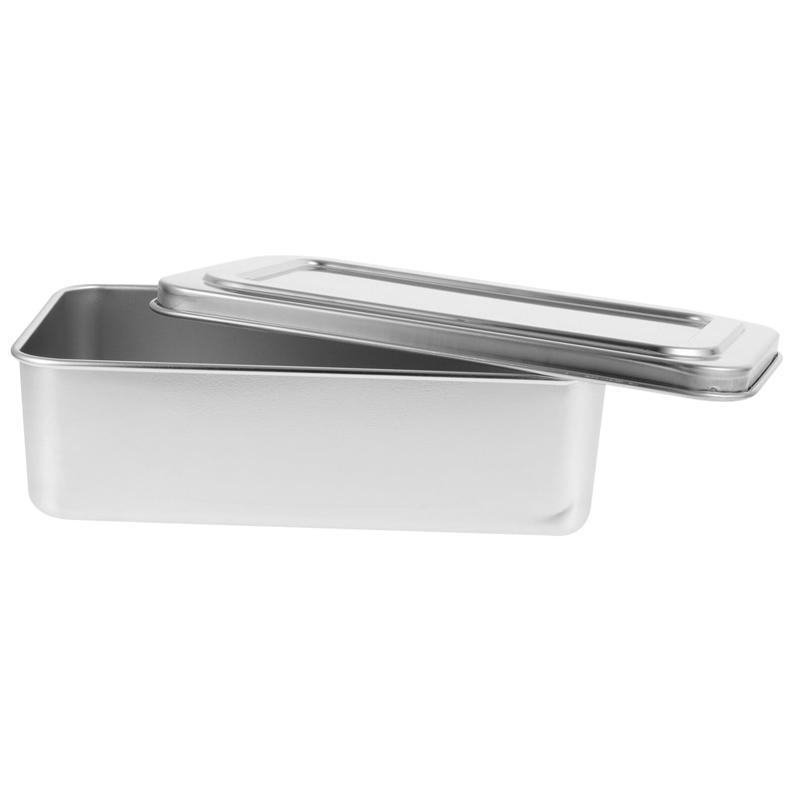 Luxshiny Kastenform Zum Backen Von Brot Rechteckige Kastenform Aus Edelstahl Brotform Kuchenform Backform Aus Metall Für Brot Hackbraten Kuchen Brownies