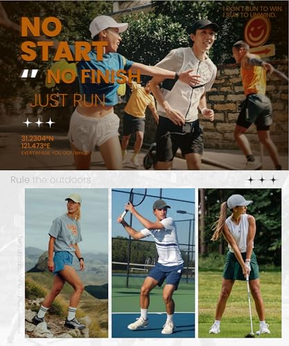Image of YANIKY Running Hat for Men & Women, UPF 50+ Quick Dry Baseball Cap, Lightweight Breathable Sports Hat for Golf and Tennis