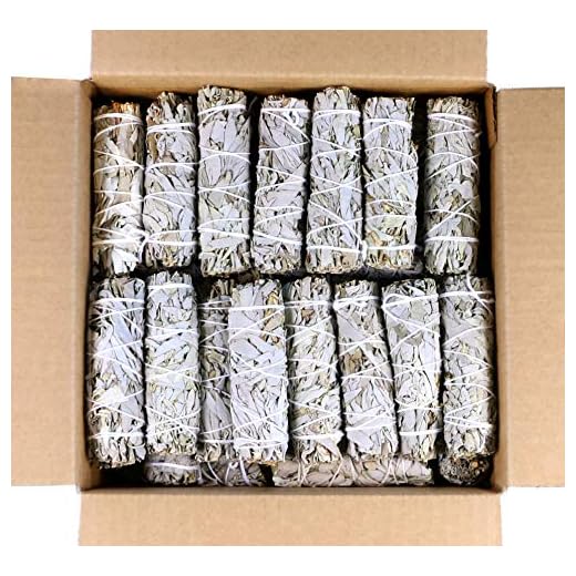 Organic White Sage Smudge Sticks 12-Pack