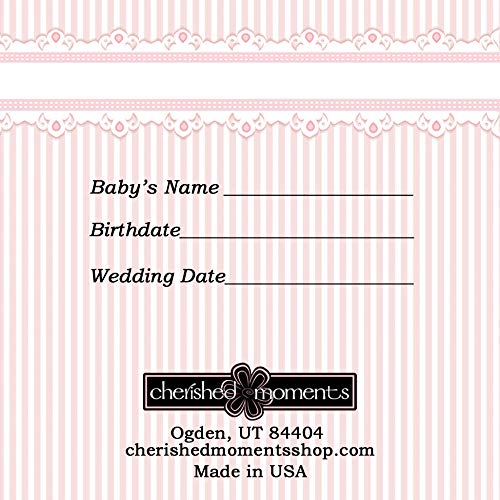 Cherished Moments BABY-B-GIRL Cherished Babe To Bride Keepsake Bracelet In Sterling Silver And Cultured Pearls For Baby Girl thumb #2