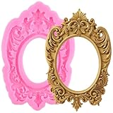 Material de alta calidad: moldes para marcos de fotos hechos de 100 % grado alimenticio, el molde de caramelo para marco de fotos está hecho de silicona para contacto con alimentos y es una herramienta práctica para hornear en la cocina o manualidades. El molde de chocolate para marco de fotos tiene buena resistencia a altas o bajas temperaturas, y puede soportar temperaturas de hasta -40 a 220 grados Celsius/-40 a 445 F. Se puede utilizar de forma segura en microondas, hornos, refrigeradores y lavavajillas.