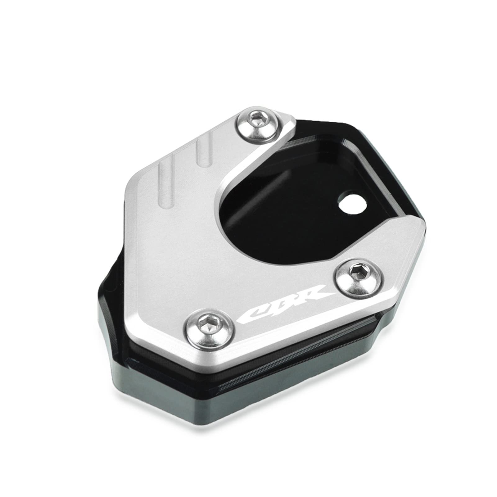 Élargisseur de béquille moto CBR650R plaque extension support latéral aluminium CNC