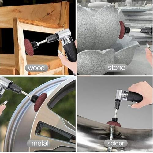 GAOUTO 60 Stück Schleifscheiben Set 50mm Roloc: 2 Zoll Aluminiumoxid Oxidationsbeständig Schleifscheiben Set, Rundform Schnellwechsel Scheiben 36/60/80/120/240 für Metall Holz Polieren und Schleifen