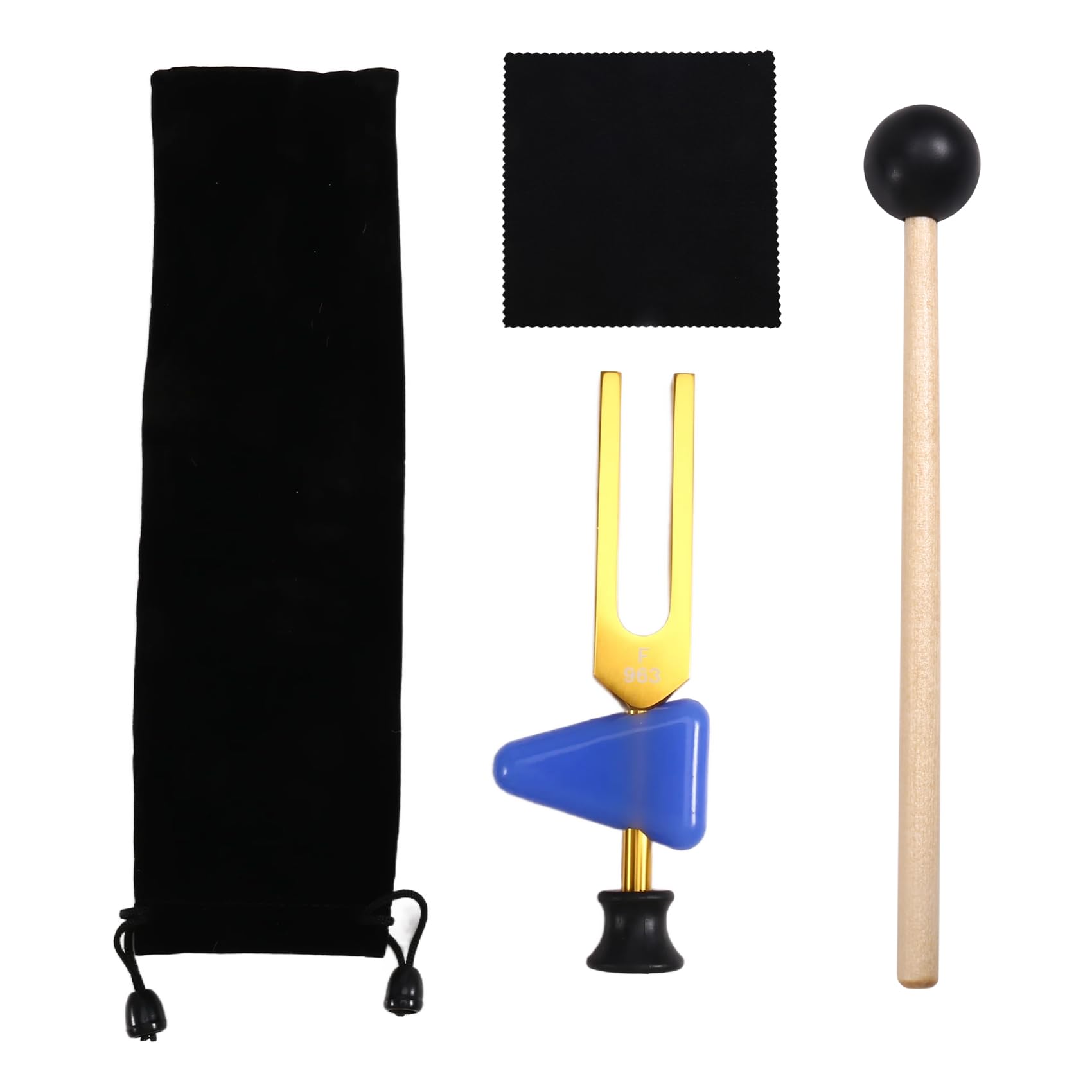 F 963HZ Ensemble de diapasons pour la guérison des chakras de l'esprit et de l'esprit en parfaite harmonie