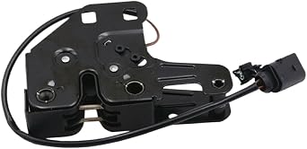 Car Front Hood Lock Latch Catch Compatible with A4 S4 A6 S6 C6 B6 B7 Models 2002-2008 Part Number 4F0823509A
