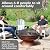 Sunnydaze 31-Inch Large Outdoor Fire Pit - Wood Burning Fire Pit for Outside with Log Poker and Spark Screen - Copper Finish