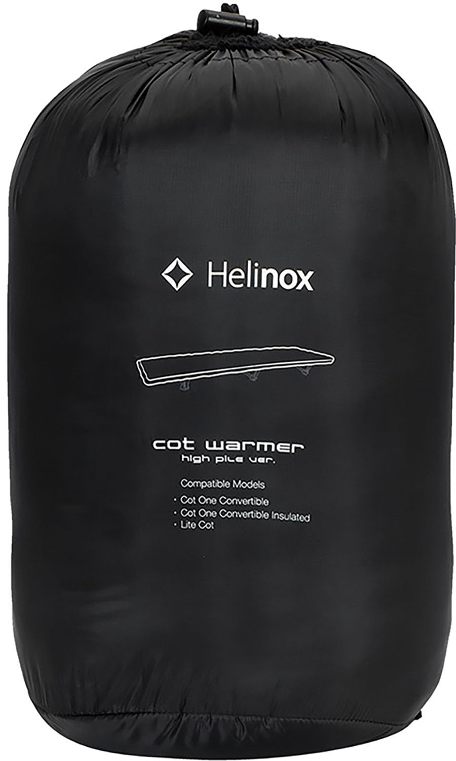 ヘリノックス フリースコットウォーマー 1822312-BK コットカバー 黒 Amazon.co.jp: ヘリノックス(Helinox) アウトドア コット用