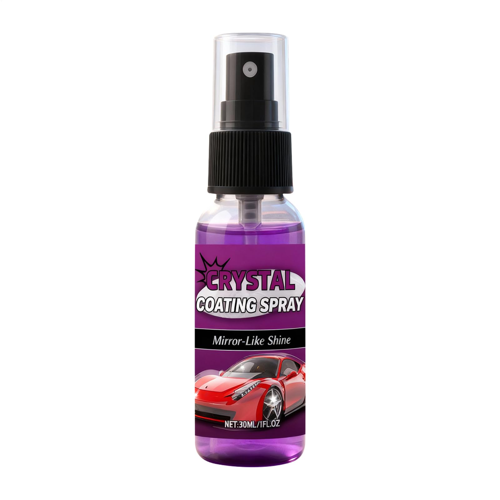 Automobile Coating Spray, Mirror Finish Repair, 30ML, Car Detailing Spray, Ceramic Protective Coating, Long Lasting Protection, For Exterior, Tire, Glass, Headlight, Windshield