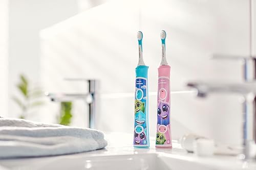 Miniatura 7 de Philips Sonicare Cepillos de dientes eléctricos recargables conectados por Bluetooth para niños de 3 años, interactivos para un mejor cepillado