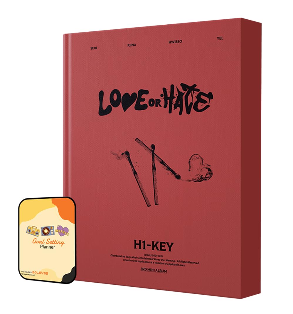 Dreamus True Ver. Love Or Hate H1-Key Album [True Ver.]+Pre Order Benefits+Bolsvos K-Pop Inspired Freebies (3Rd Mini Album)