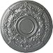 Ekena Millwork CM29DAPLS Darnay Ceiling Medallion, 29 1/4"OD x 2"P (Fits Canopies up to 7 1/4"), Hand-Painted Platinum
