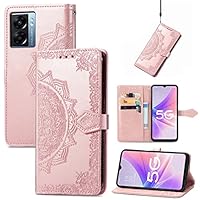 HONLEN Custodia per Realme Narzo 50 5G / OPPO A77 5G (6.58 Inches), Cover Morbida in Silicone TPU, Design del Telaio Galvanico - Viola