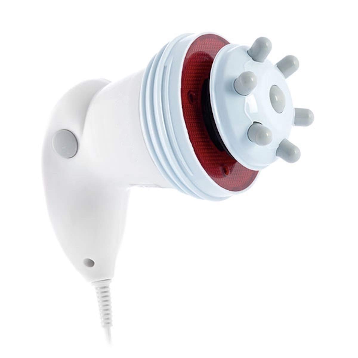 Masajeador Corporal Anticelulítico Eléctrico, Máquina de Adelgazamiento de Grasa de Cavitación con 4 Cabezales Intercambiables para Eliminación Masaje Cuidado de Anti Celulitis Peso