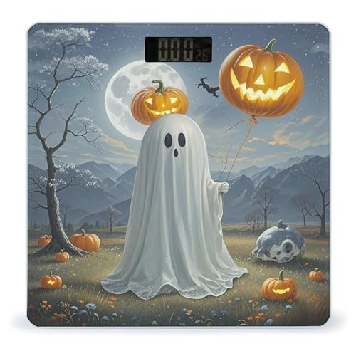 Báscula Digital de Baño Pumpkin Balloon con Pantalla LCD miniatura 1