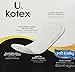 U by Kotex Lightdays Liners, Thin, Regular, Unscented (Pack of 6)
