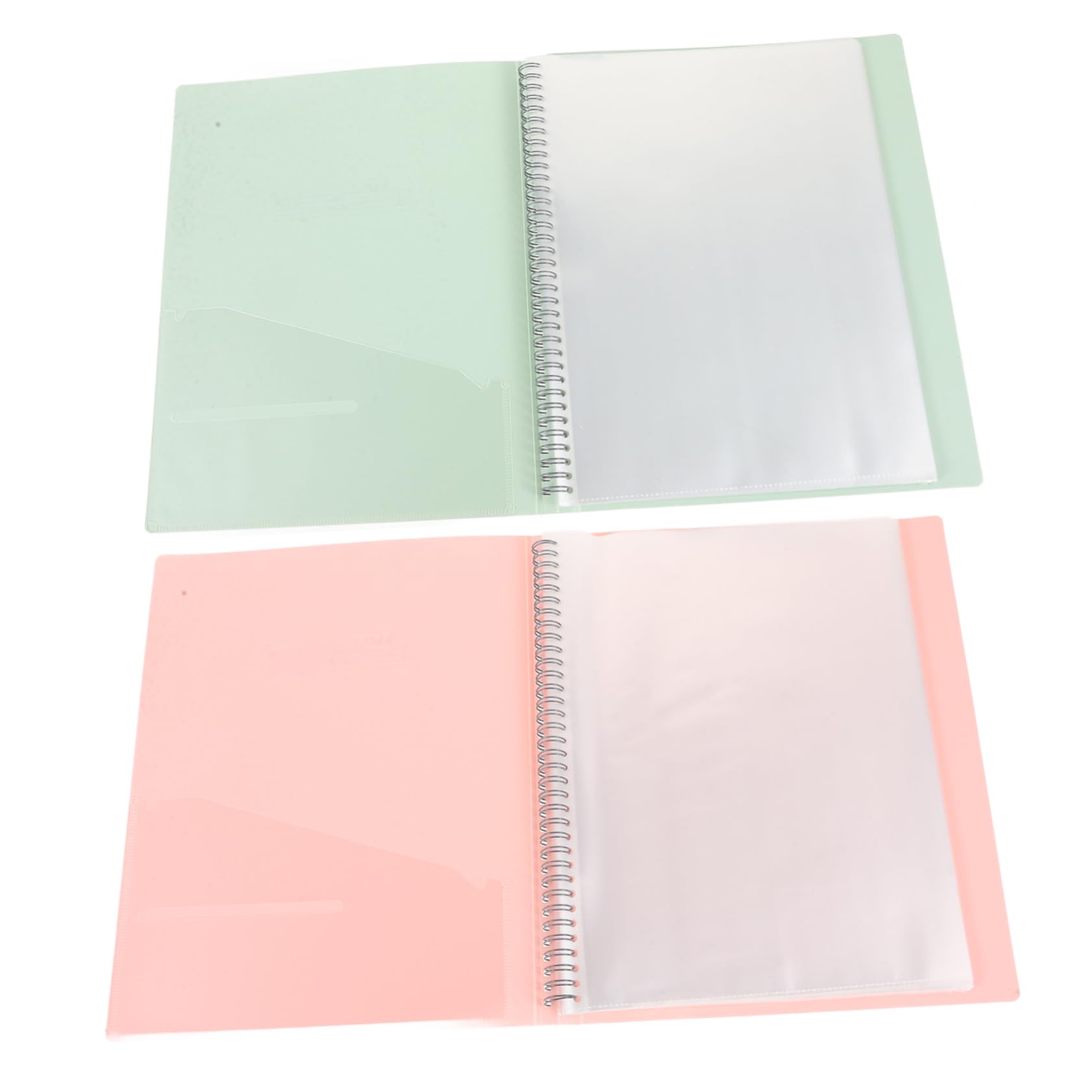 2 Stück Transparente A4-notenmappe aus Pp Robust und Formstabil mit Großer Kapazität für Notenblätter Magazine und Unterlagen