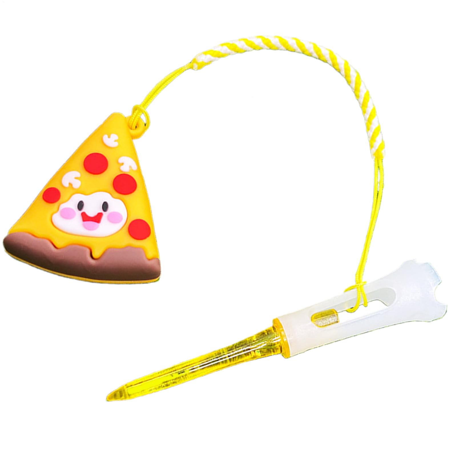 Wieszak Do Golfowych Tee | Zabawne Akcesorium Pierścieniowe Anti Lost do Tee Golfowych | Zabawny Akcesorium Treningowe Dla Golfistów Z Motywem Żywności Dla Ojca,