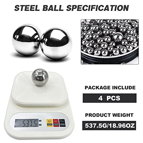 Image of 4Pcs 2 inchChrome Steel Bearing Balls (51mm)