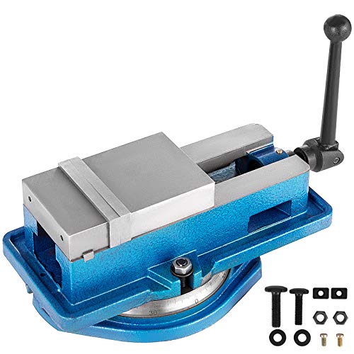 Happybuy 5 Inch ACCU Lock Down Vise Precision Milling Vice 5 Inch Jaw