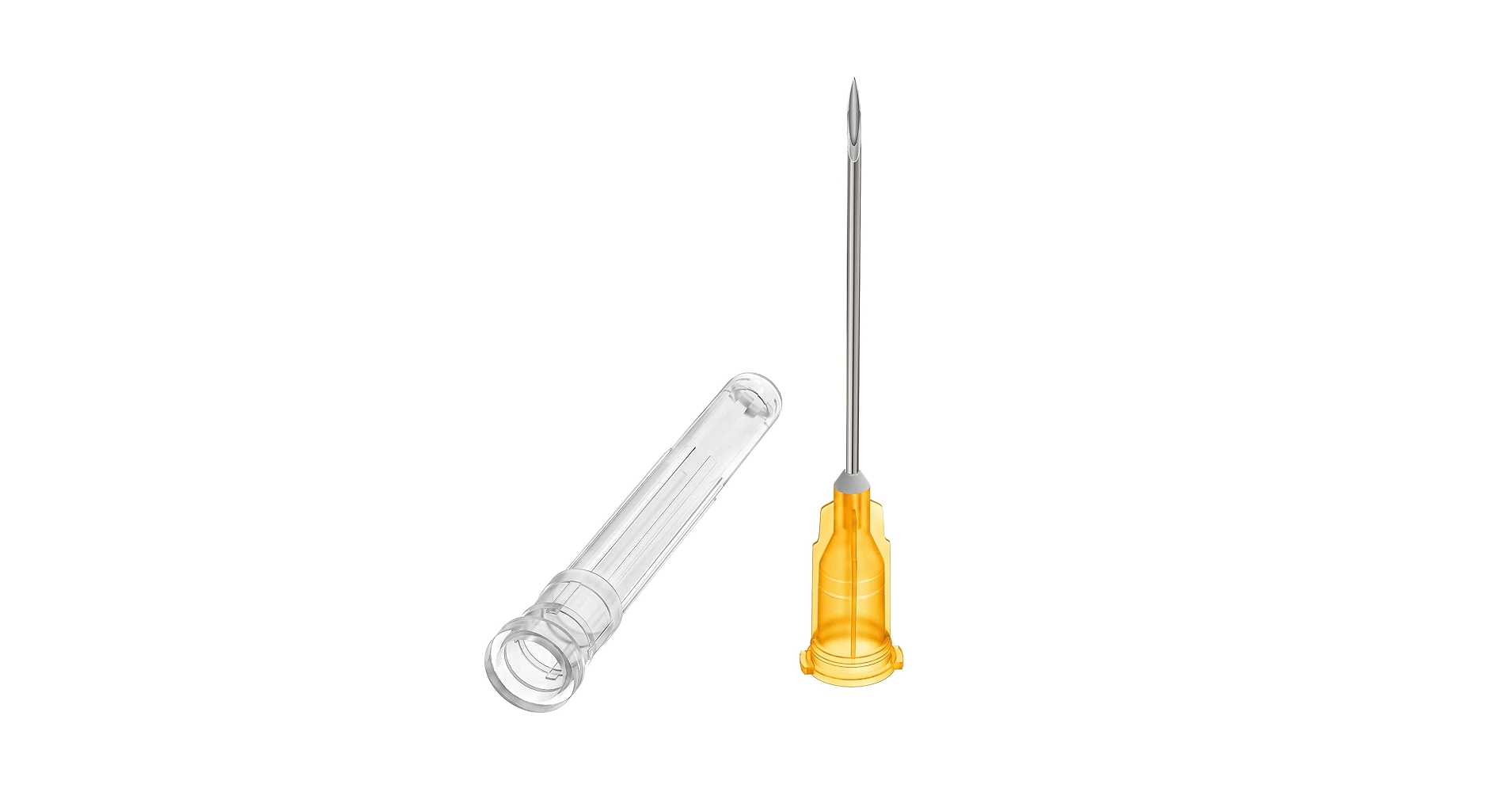 Amazon.com: 100PCS 25Ga 1Inch Syringe Needles with Cap, Lab