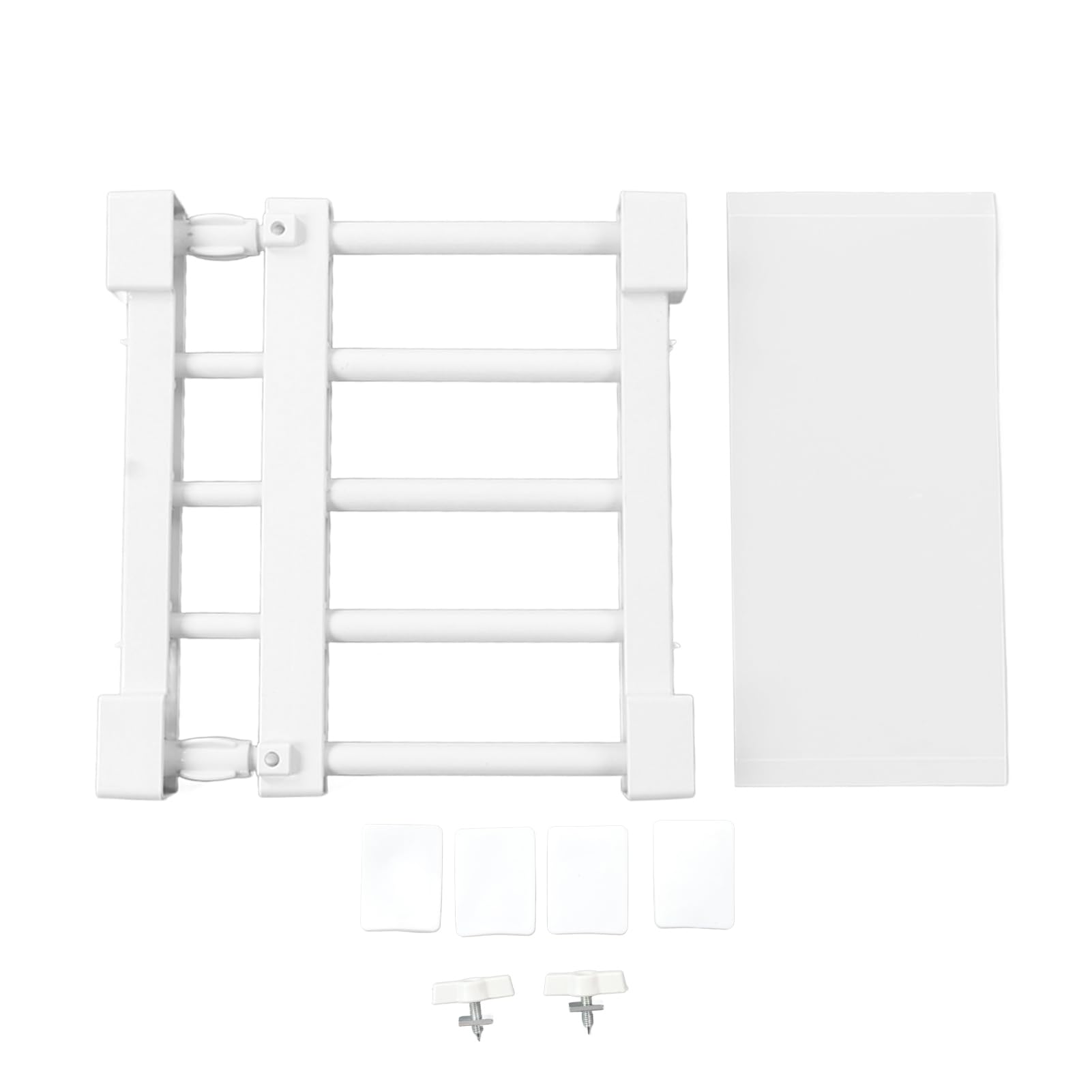 Closet Tension Shelf Expandable Cabinet Divider Storage Rack Wardrobe Cupboard Organizer (RestokkisykLM7-11)