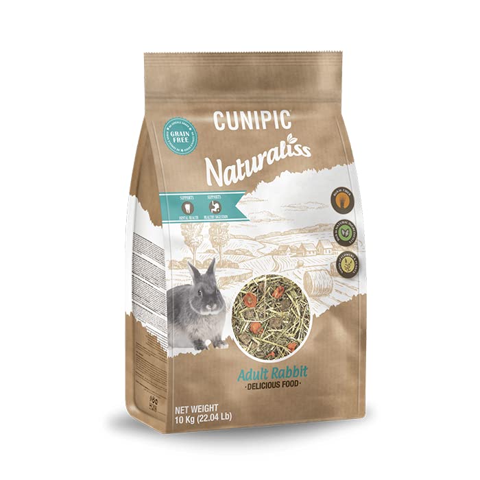 Comida para Animales pequeños CUNIPIC Naturaliss Conejo Adult 10 ...