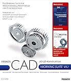 Franzis CAD Working Suite V8.2, 2 CD-ROMs u. Buch 'Technisches Zeichnen' 2D/3D-Konstruktion. Ingenieure, Technische Zeichner, Architekten, Designer, Illustratoren, Studenten