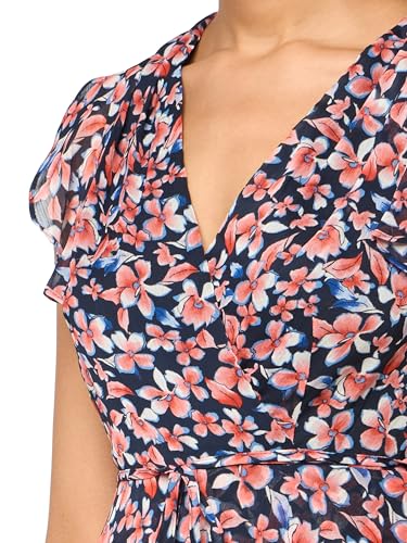 Image of Tommy Hilfiger Women's Nantucket Blossom Chiffon Dress