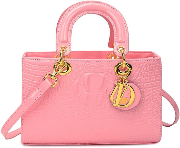 The light luxury retro style crocodile patterned handbag belongs to the elegant and exquisite style of women's bags