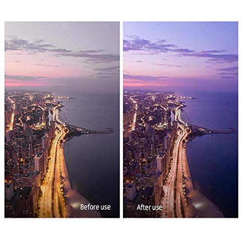 QKOO for HERO9 Black Lens Filters Set: UV, CPL, Night Filter for GoPro Hero 9 Black (Directly Replace The Standard Protective Lens On Your Camera)