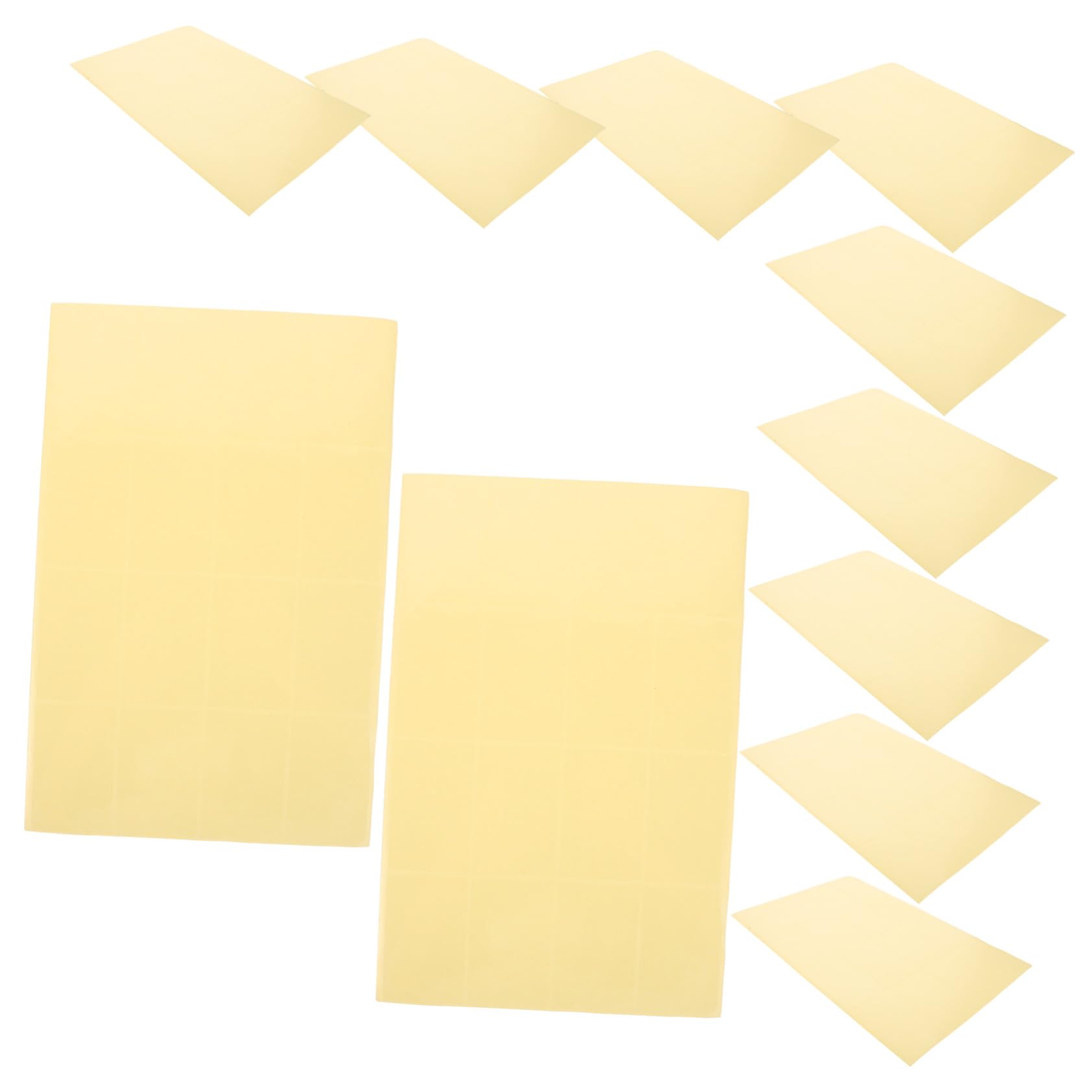 1000piezas Etiquetas Adhesivas Transparentes Impermeables y Rectangulares para Sellar Paquetes Cajas de Envío y Sobres Protectores de Etiquetas Transparentes Impermeables
