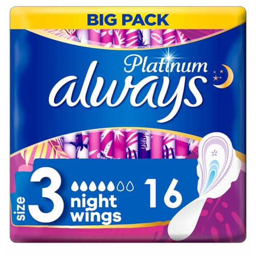 Always Platinum Damenbinden mit Flügeln Gr. 3, 16 stück – Ansicht 1