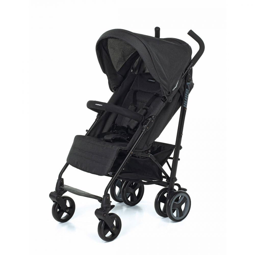 Foppapedretti Passeggino Compatto Hurrà 0-15 kg Nero Melange