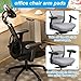 STARVAST 2 Pair Office Chair Arm Rest Replacement, Gaming Chair Arm Rest Pads Universal 4