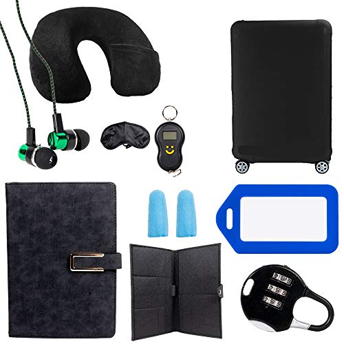 Deco Gear Luggage Accessory Kit - 10 Piece Ultimate Travel Bundle