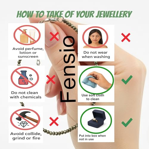 Image of Fensio Certified Raw Pyrite Anklet | Money Magnet Stone for Wealth, Protection & Positive Energy | Healing Crystal Spiritual Jewellery | Comfortable & Adjustable Fit | Best Gift Item for Women & Girls