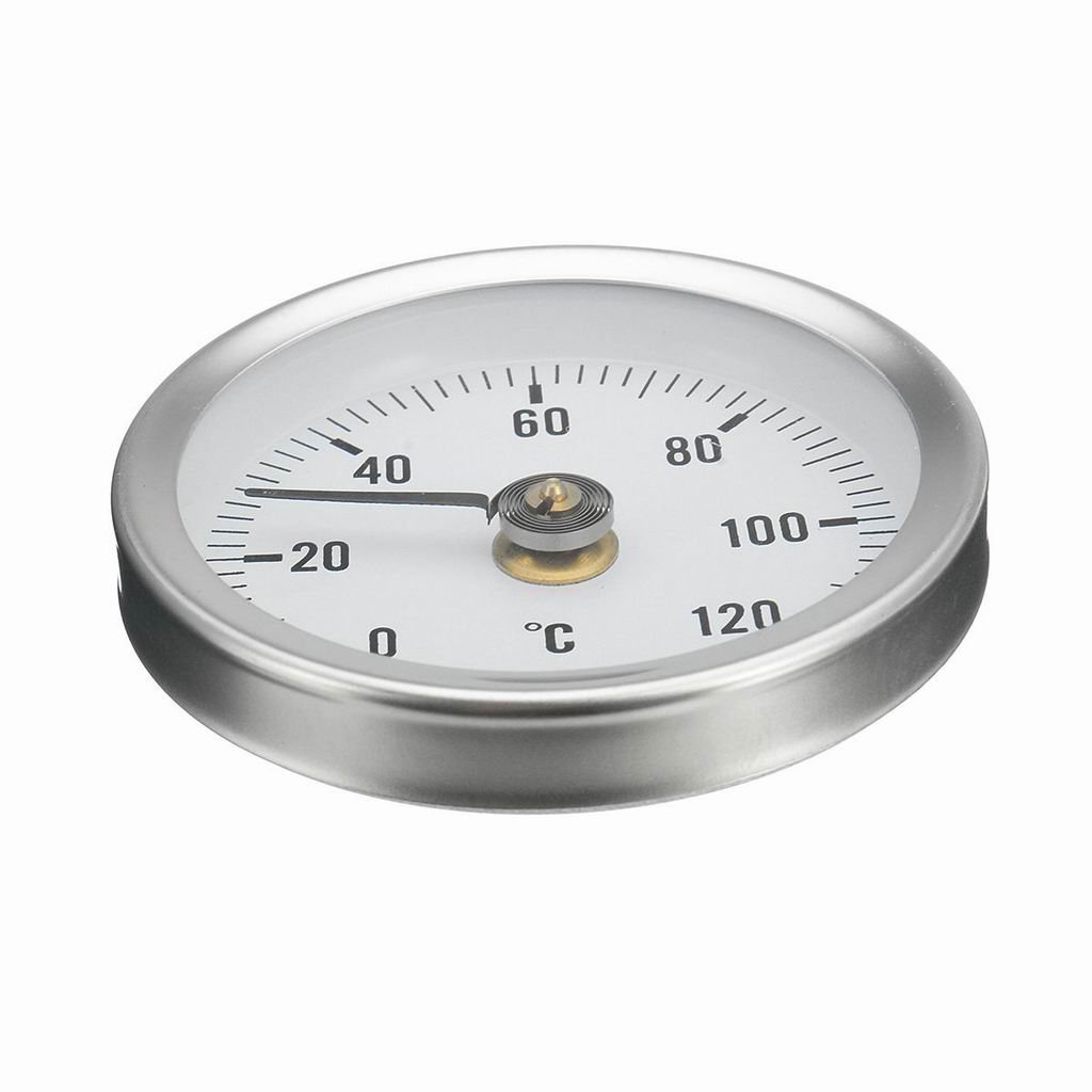 CVC. Chauffage - Thermomètre Bimétal à Bracelet et pour Tuyau d'Eau Chaude, 5 Pièces