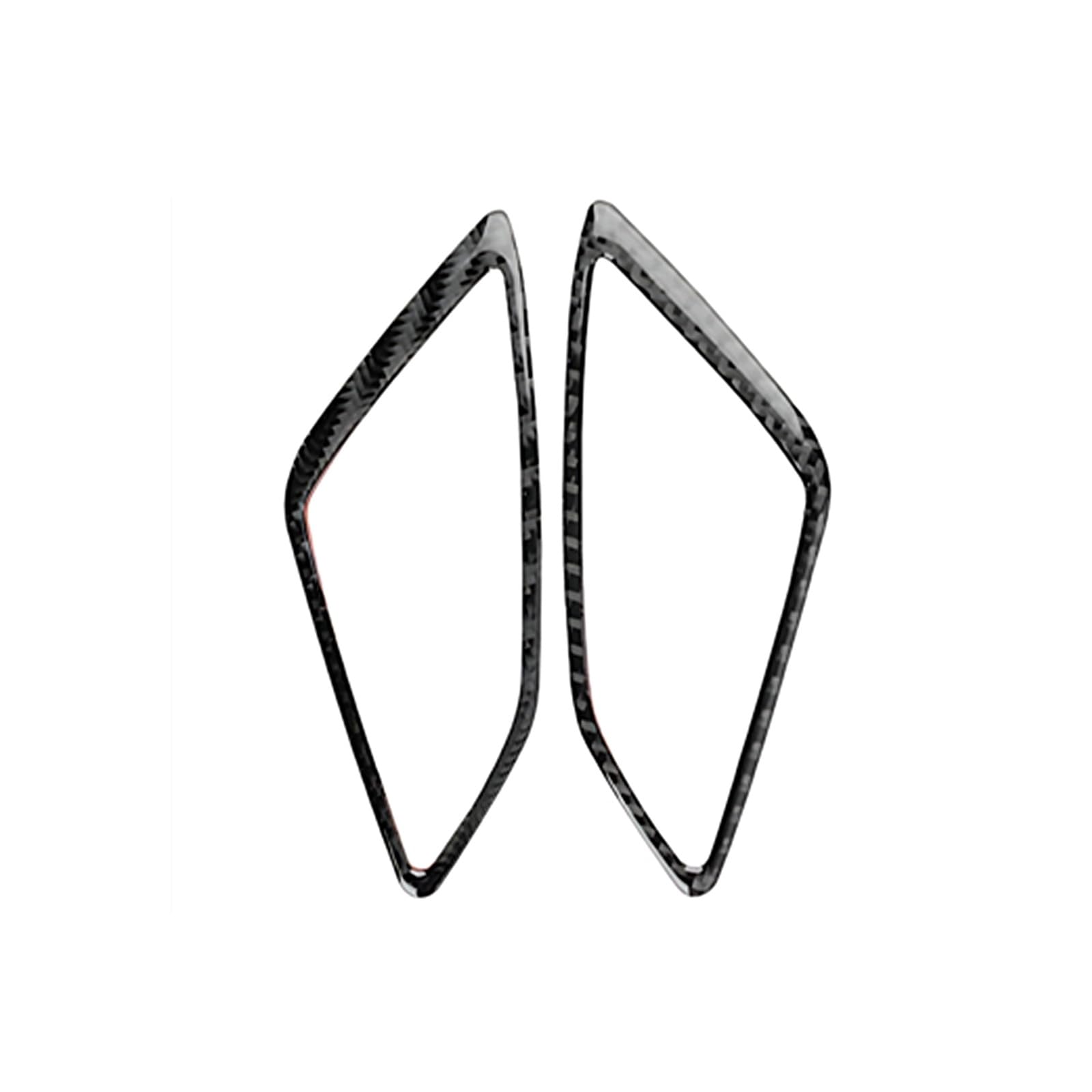 Dashboard Trim Air Vent Compatible with Mazda for 3 for Axela 2014-2018 LHD RHD Car Dashboard Upper Air Vent Trim Frame Air Outlet Decorative Cover Sticker