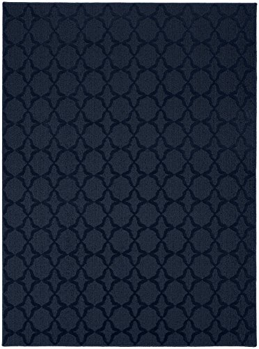 Garland Rug Sparta Area Rug, 12' x 12', Navy
