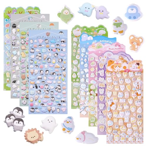 �y6���Z�b�g�z �ՂɂՂɃV�[�� ���� 3D ���̃V�[�� �蒠 ���͂��� �Ղ��Ղ� ���� �L���L�� �{���{�� DIY �蒠�p ���J�� �������� �X�}�z�P�[�X ���� �m�[�g�f�R SNS�l�C �q�� ��l �M�t�g �N���X�}�X �v���[���g �����_������ (6, �^