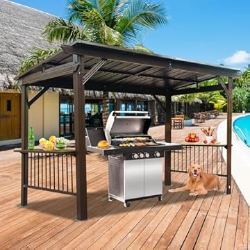 all weather gazebo with sides