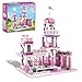 Set di Costruzioni per Castello per Bambina Costruzioni per Bambini Giocattoli da Costruzione del Castello della Principesse Regalo di Natale per Bambina 6-12 Anni 254 PZ