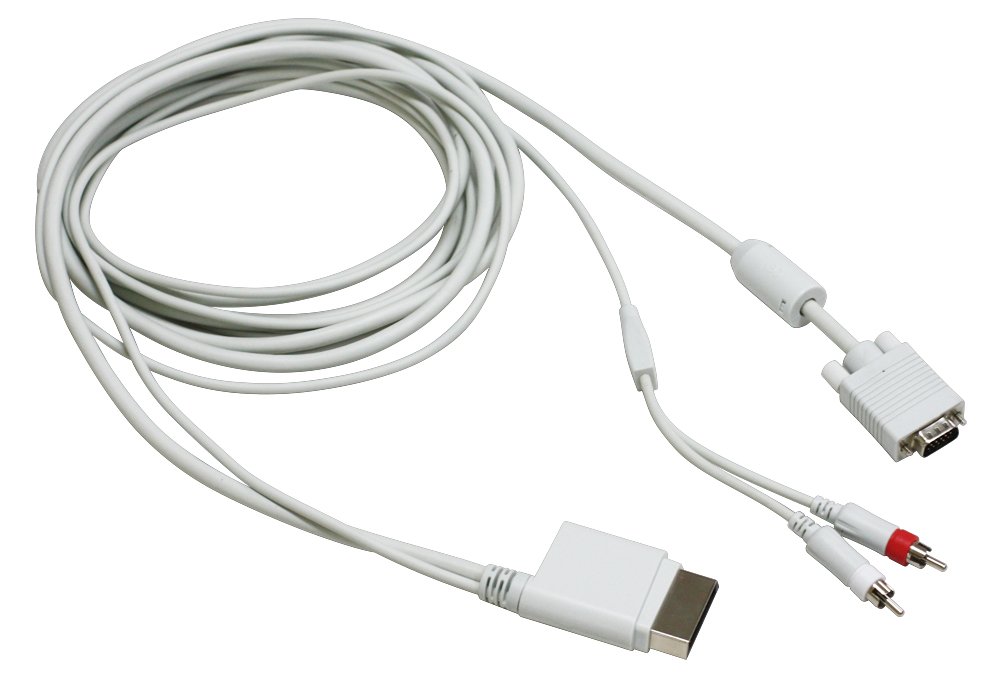 Amazon | (Xbox 360用)VGA HD AV ロングケーブル | ケーブル・アダプター