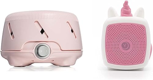 Yogasleep Dohm Uno (rosa) y chupete de bolsillo para bebé