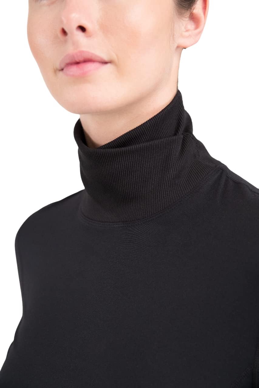 Terramar Womens Cloud Nine 4-Way Stretch Brushed Turtle Neck - Image 6